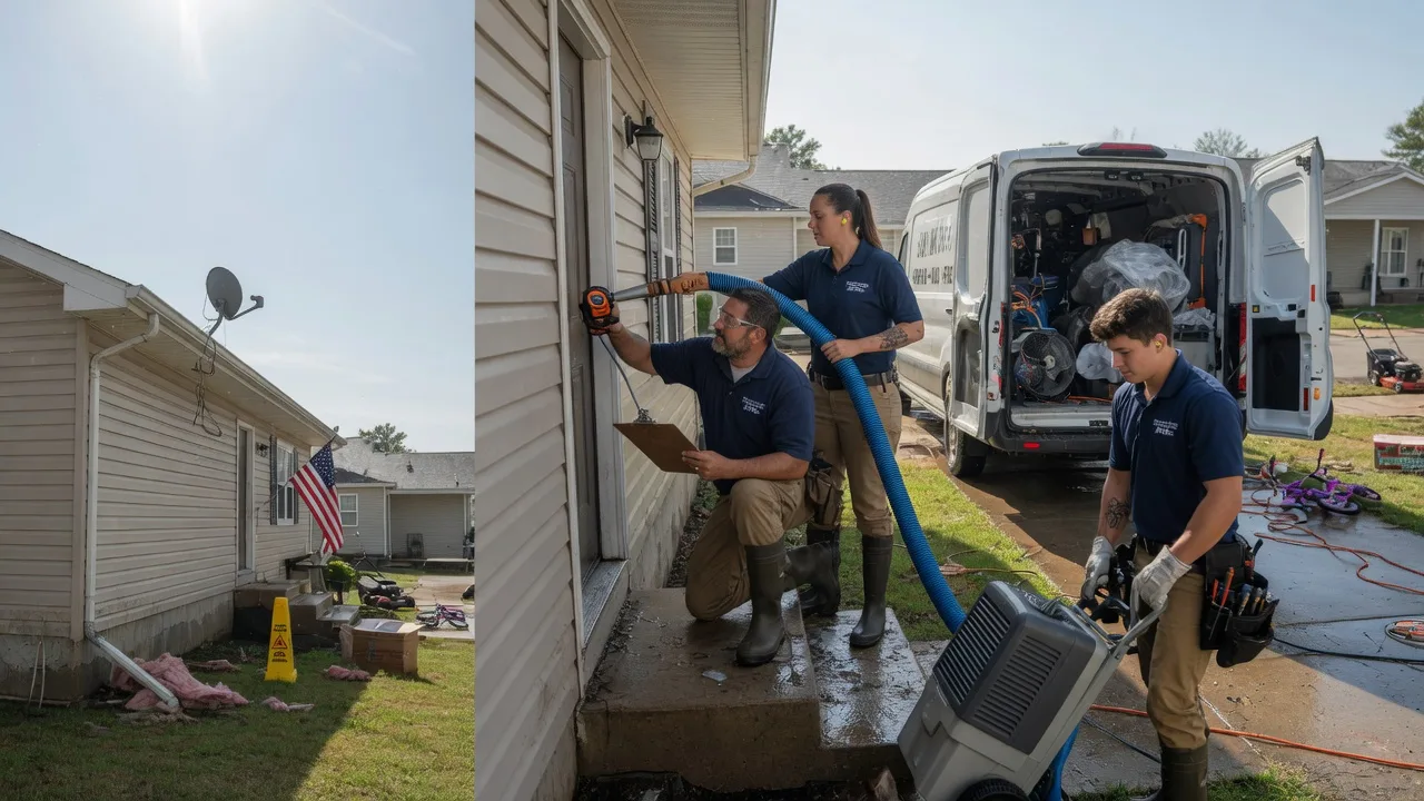 Ceiling Water Damage Restoration in Purdon, TX near me