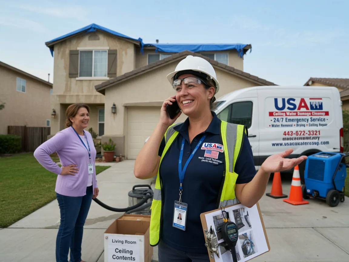 Ceiling Water Damage Restoration Purdon, TX FAQs